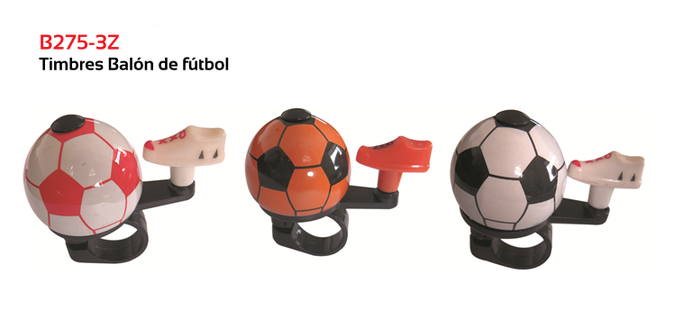 TIMBRE BICICLETA TKX BALON FUTBOL